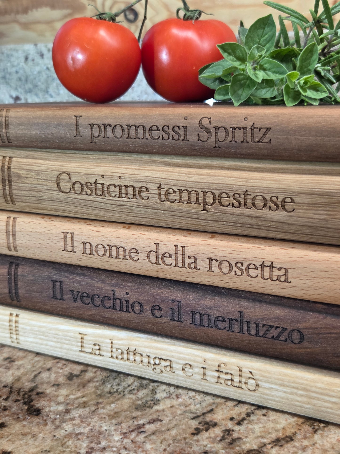 Taglieri libro - "Romanzi da Affettare"