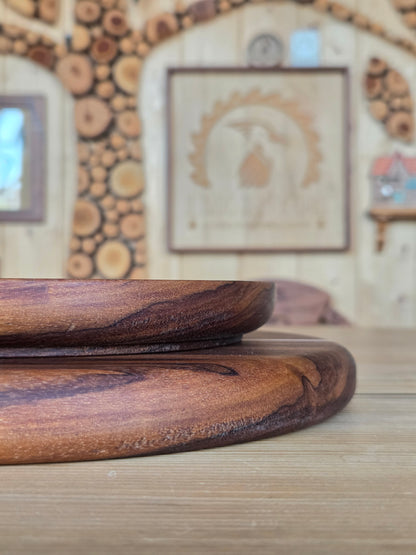 Collezione "Gemini" - tagliere da portata con ciotola