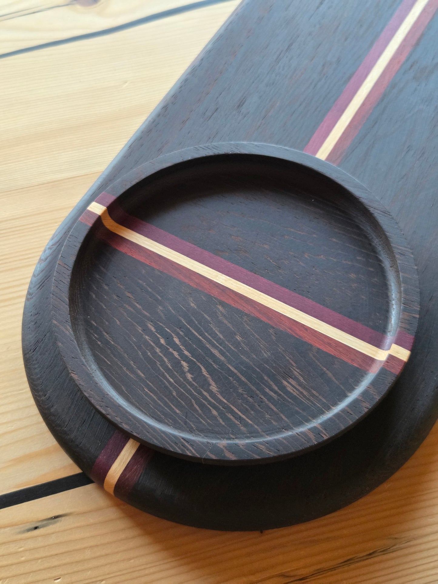 Collezione "Gemini" - tagliere da portata con ciotola