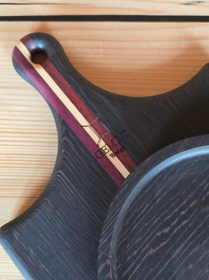 Collezione "Gemini" - tagliere da portata con ciotola