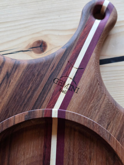 Collezione "Gemini" - tagliere da portata con ciotola