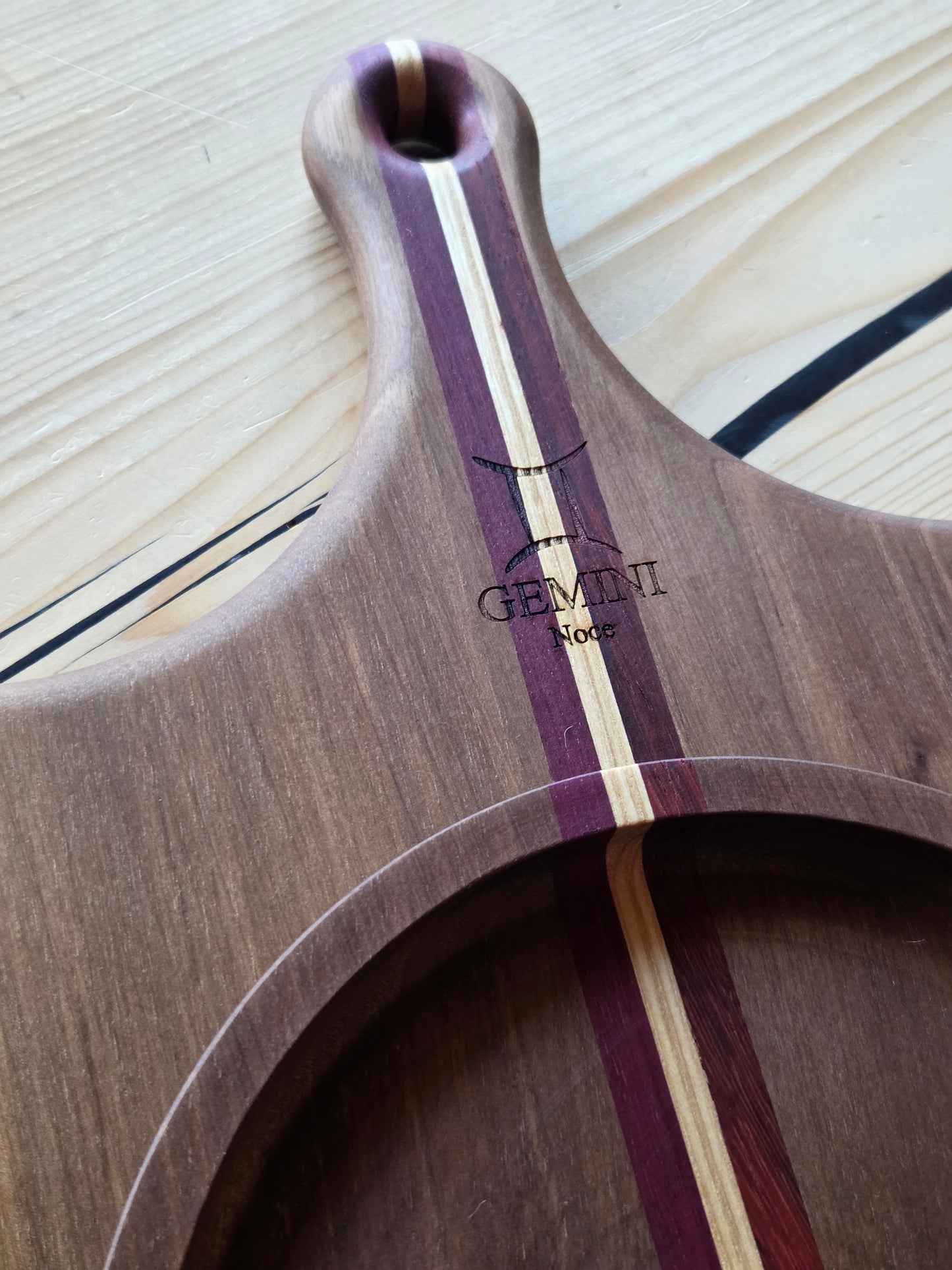 Collezione "Gemini" - tagliere da portata con ciotola