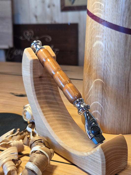 Manico rasoio in ciliegio