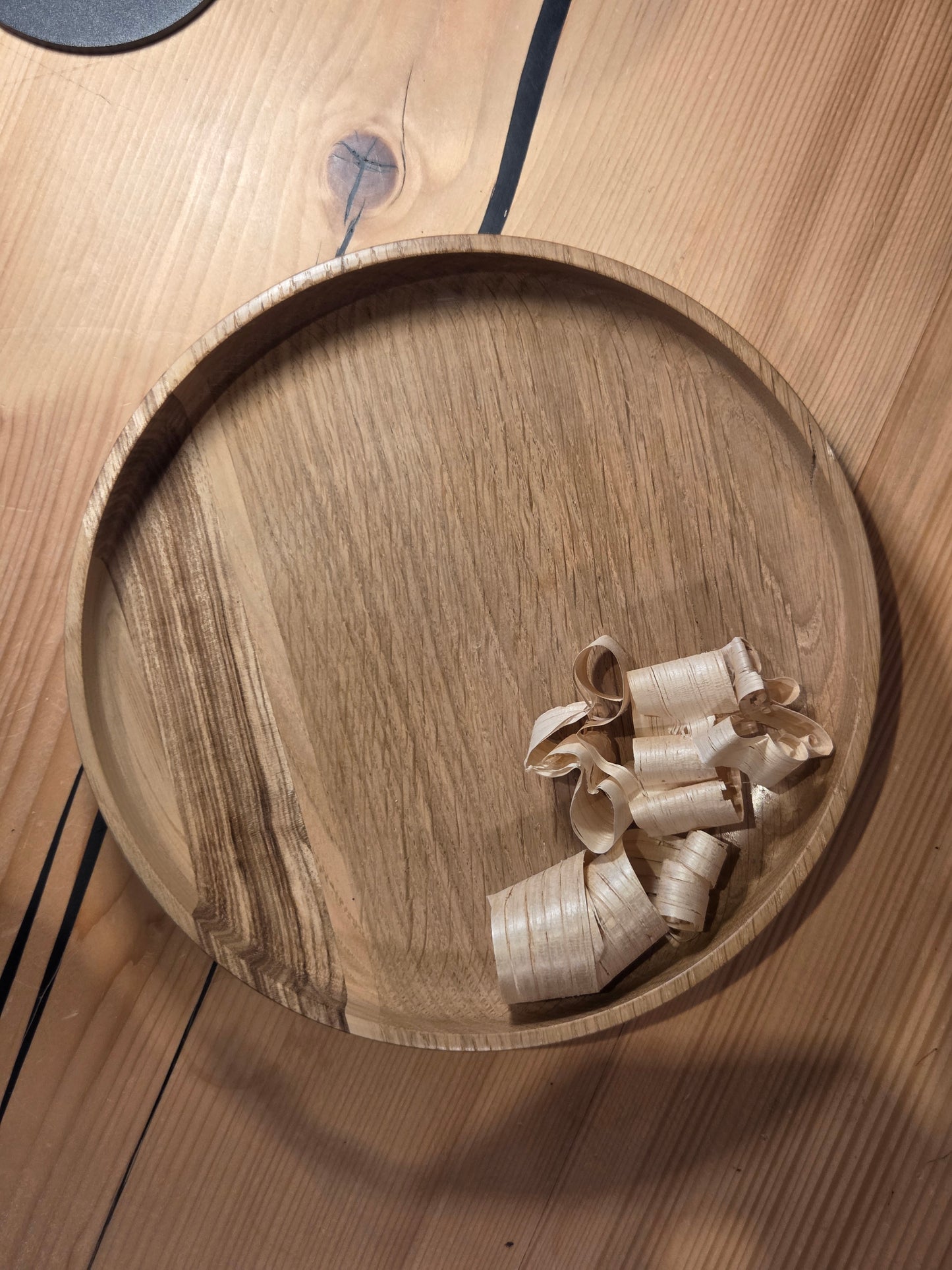 Ciotola in rovere e beli