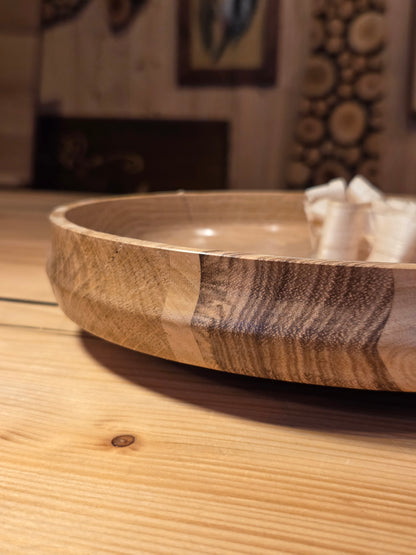 Ciotola in rovere e beli