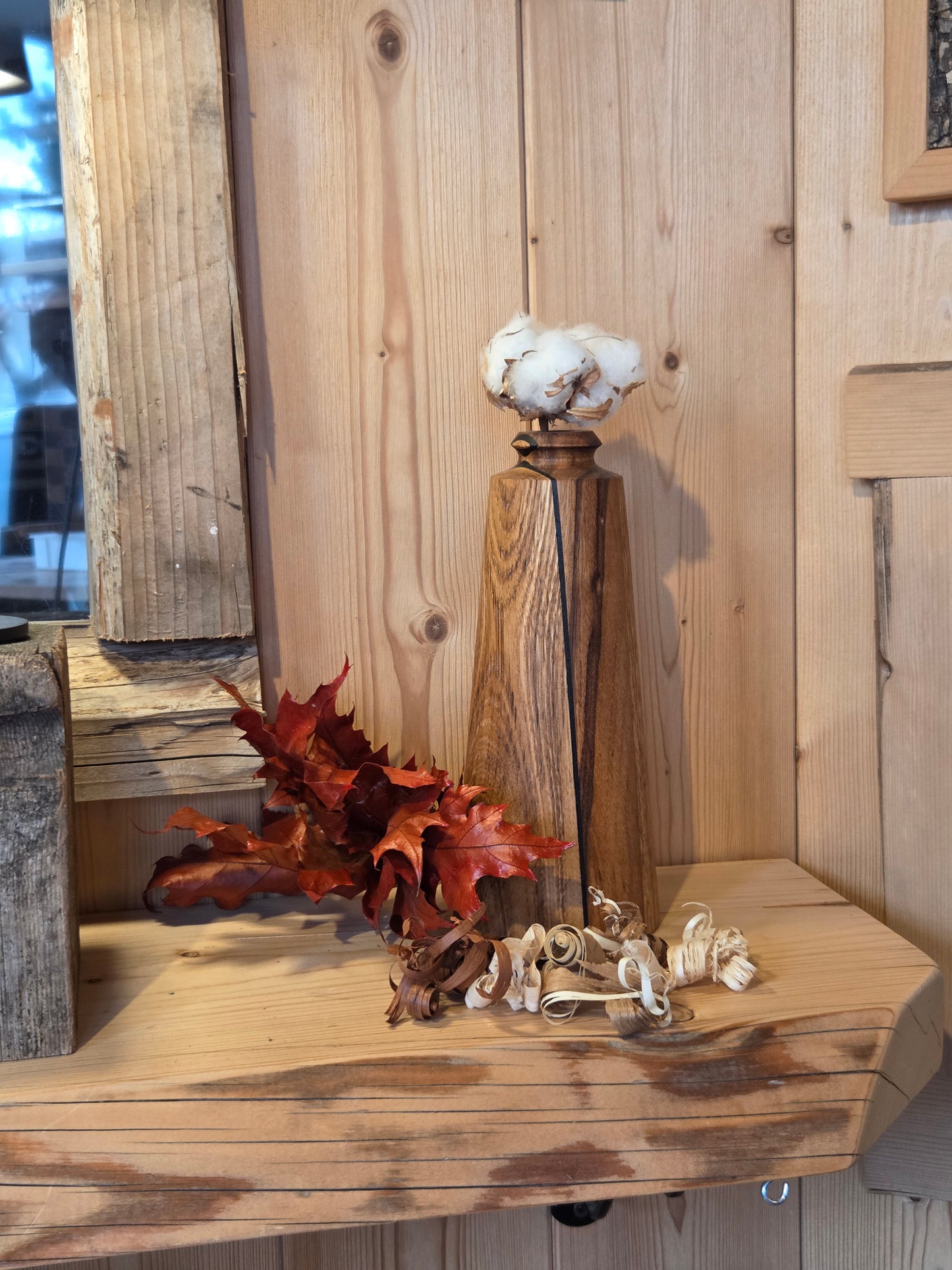 Portafialetta in castagno e beli