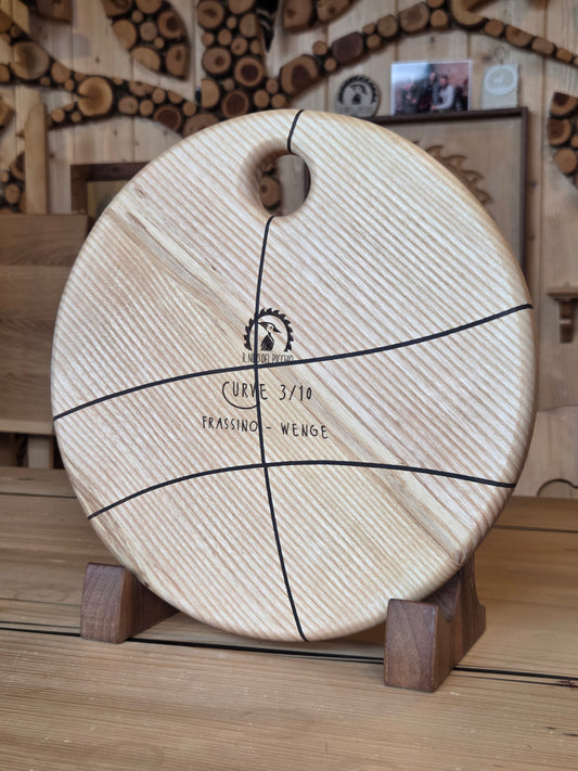 Taglieri rotondi serie "Curve"