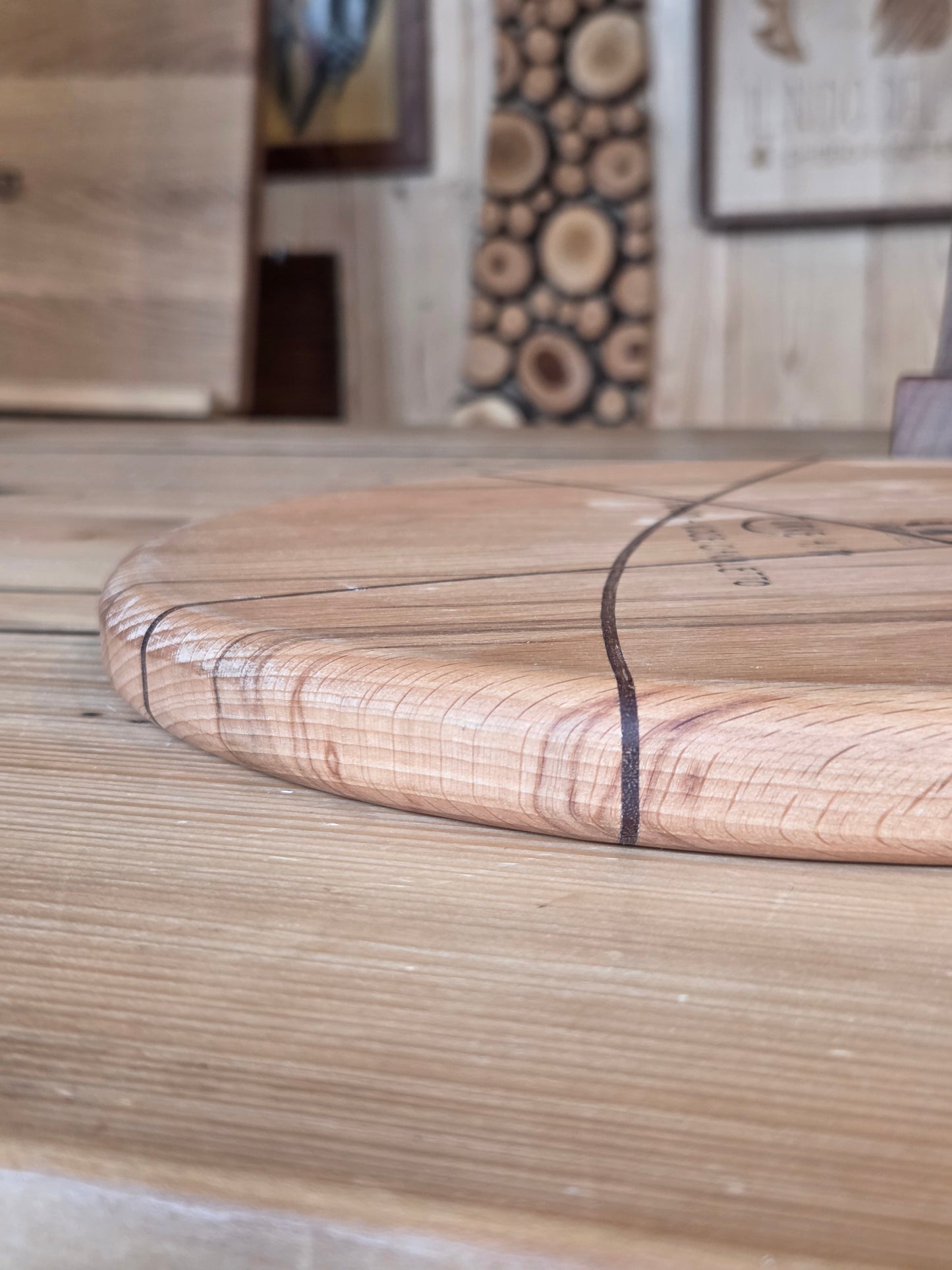 Taglieri rotondi serie "Curve"