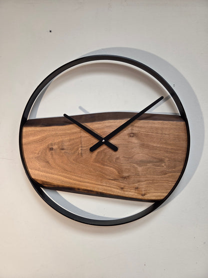 Orologio da parete in noce 50cm
