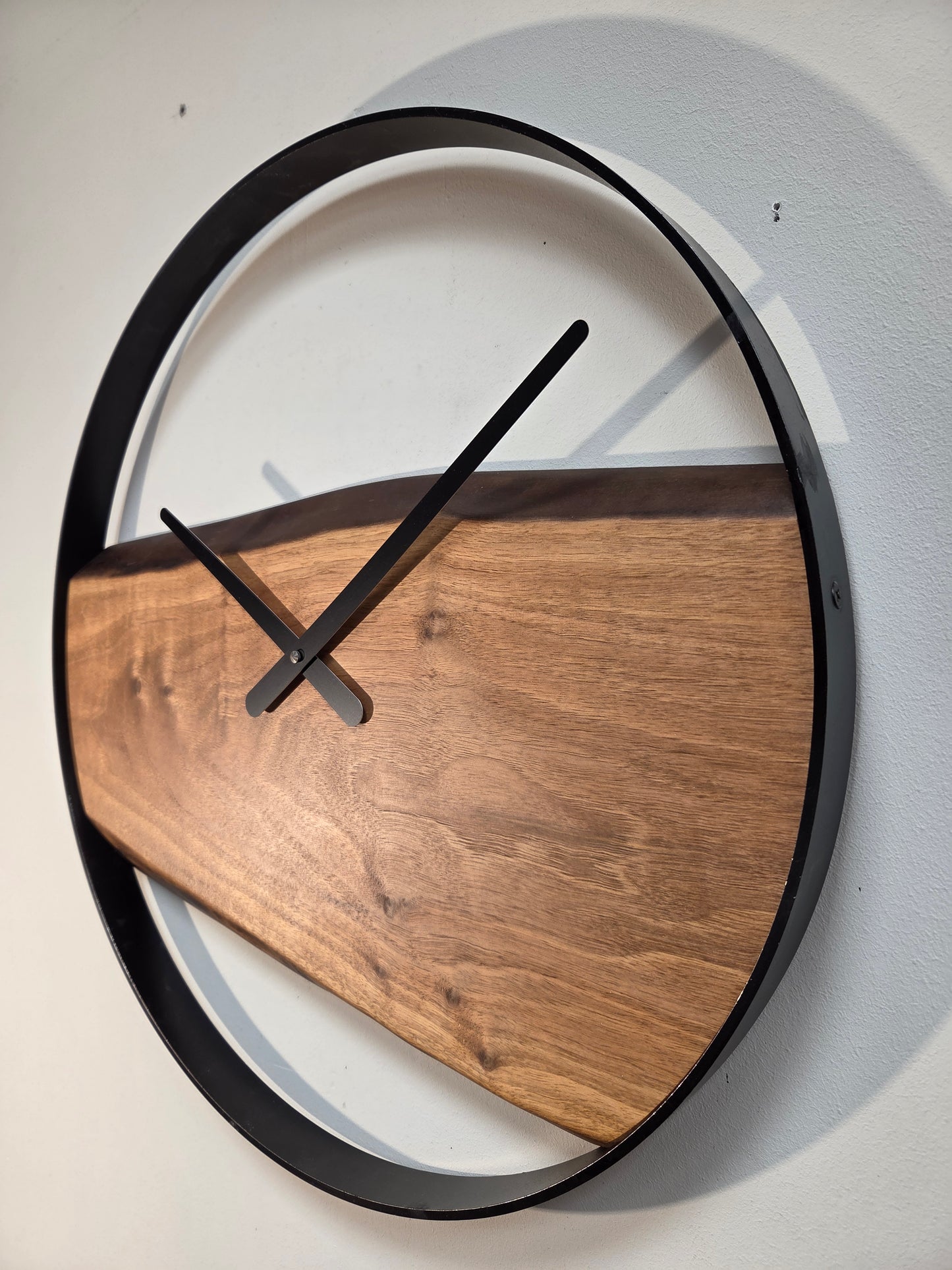 Orologio da parete in noce 50cm