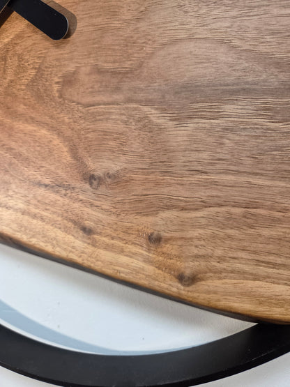 Orologio da parete in noce 50cm