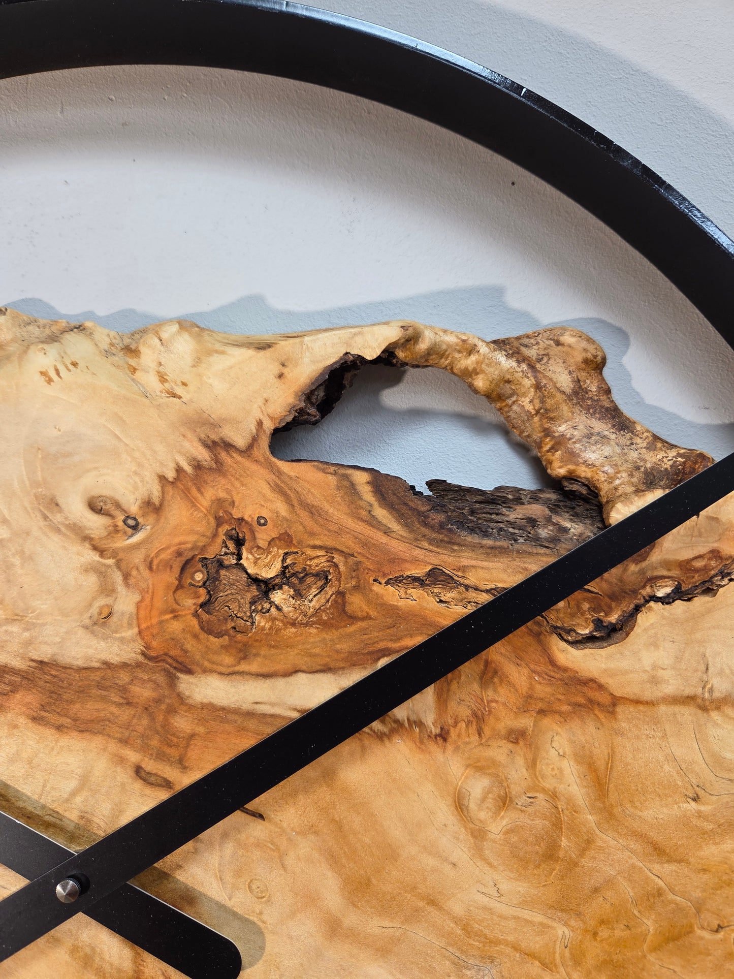 Orologio da parete in legno di acero