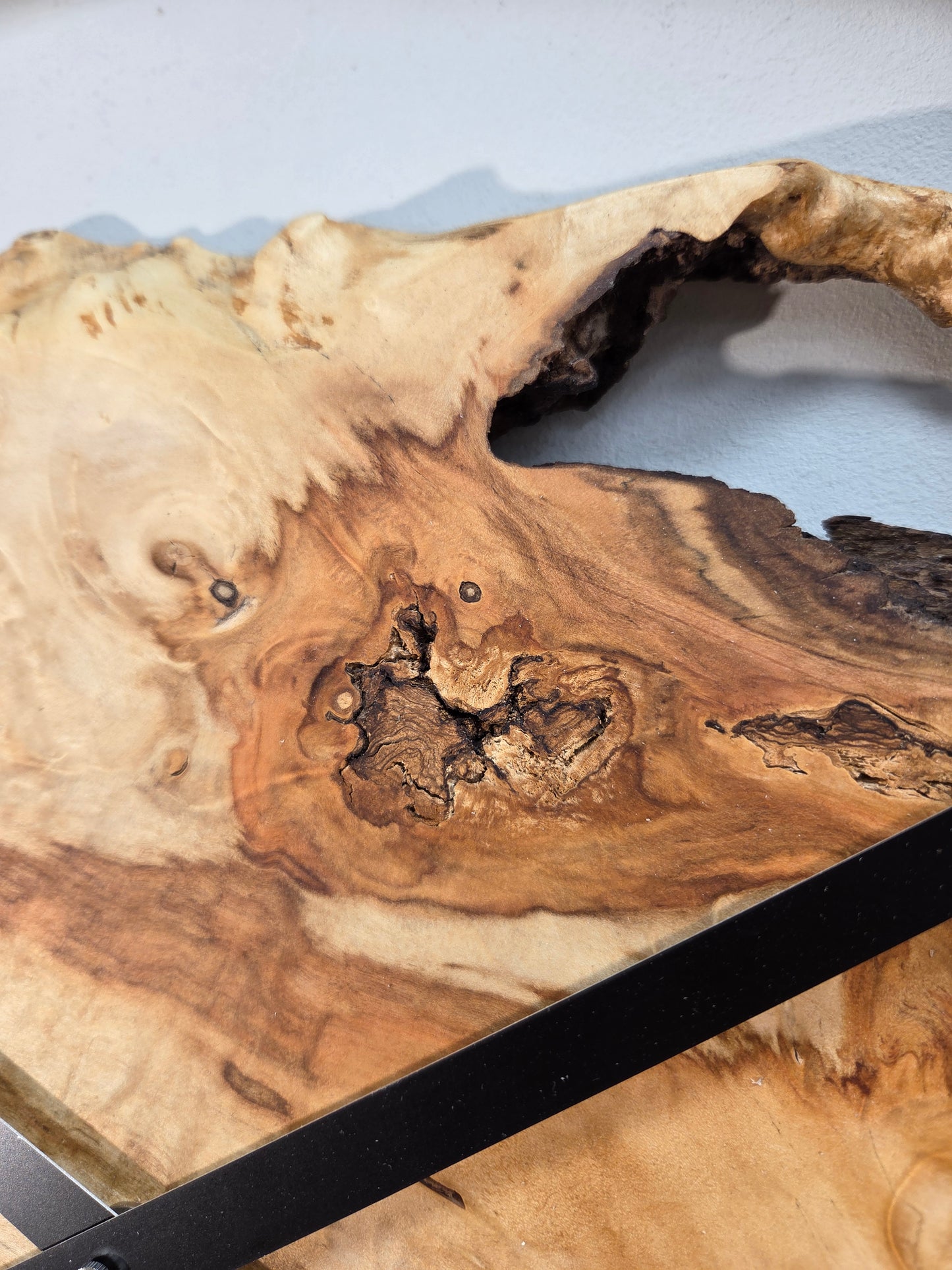 Orologio da parete in legno di acero