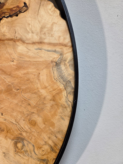 Orologio da parete in legno di acero