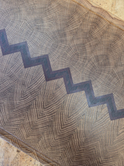 Tagliere end-grain a spina di pesce 40x50