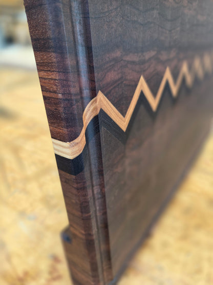 Tagliere zig-zag in beli 40x50