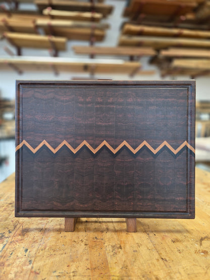 Tagliere zig-zag in beli 40x50