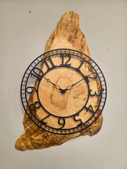 Classico Orologio da parete in legno di acero