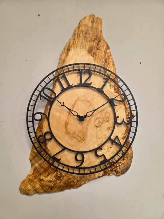Classico Orologio da parete in legno di acero