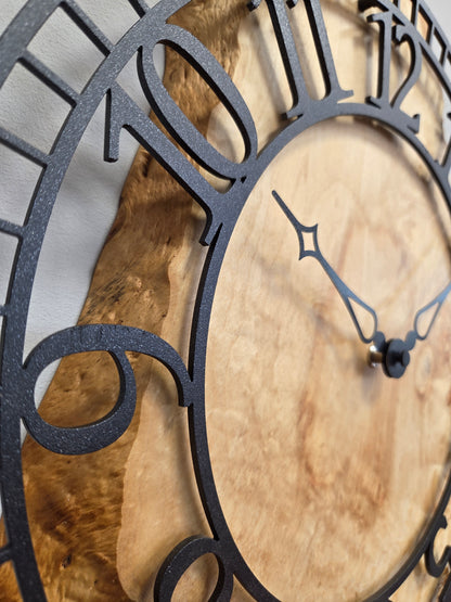 Classico Orologio da parete in legno di acero