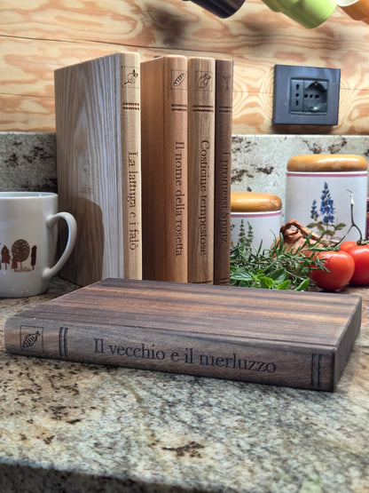 Taglieri libro - "Romanzi da Affettare"