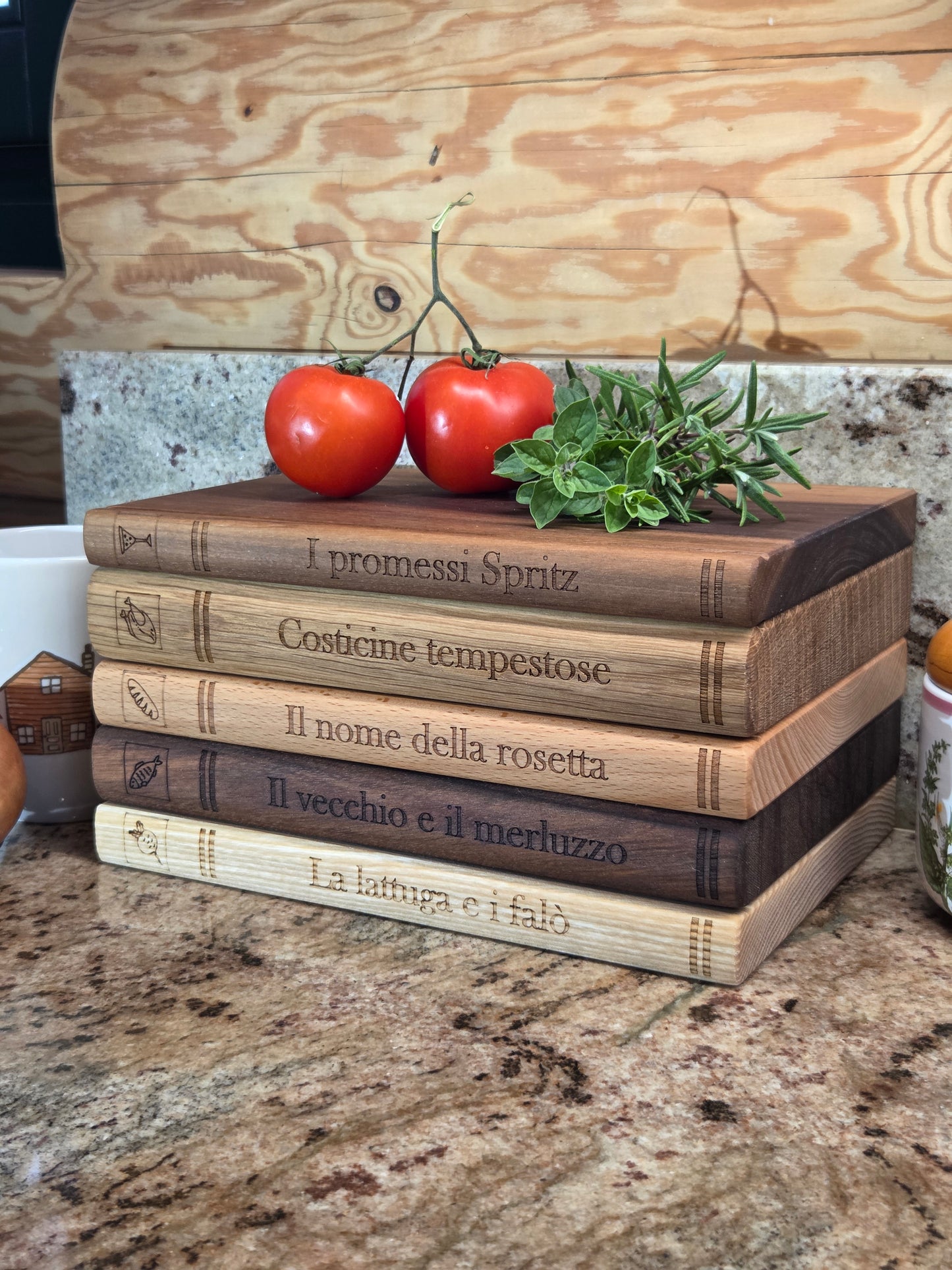Taglieri libro - "Romanzi da Affettare"