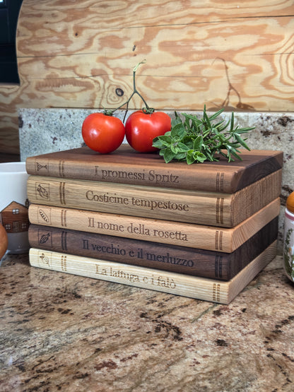 Taglieri libro - "Romanzi da Affettare"