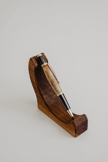 Gatby Roller in legno di rosa banksiae