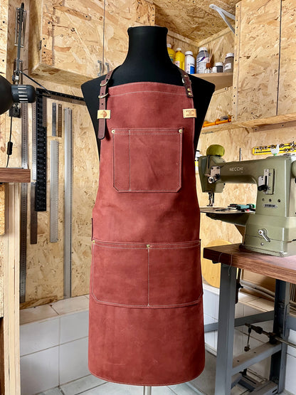 Grembiule artigianale Volpe di Cuoio