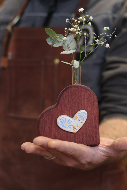 Portafialetta con ceramica